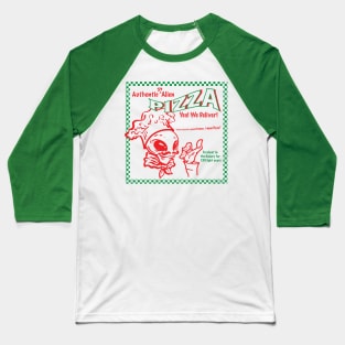 Alien Brothers Pizza Baseball T-Shirt